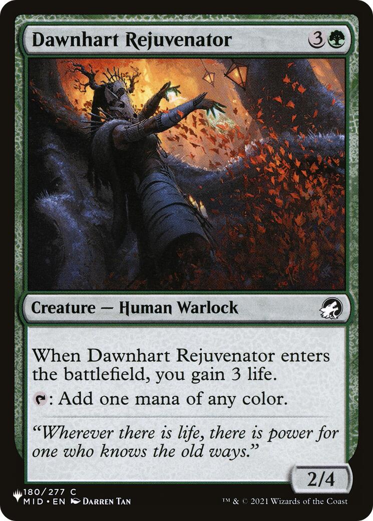 Dawnhart Rejuvenator [The List] | Cards and Coasters CA