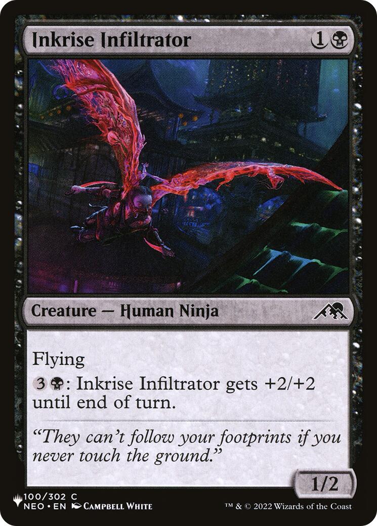 Inkrise Infiltrator [The List] | Cards and Coasters CA