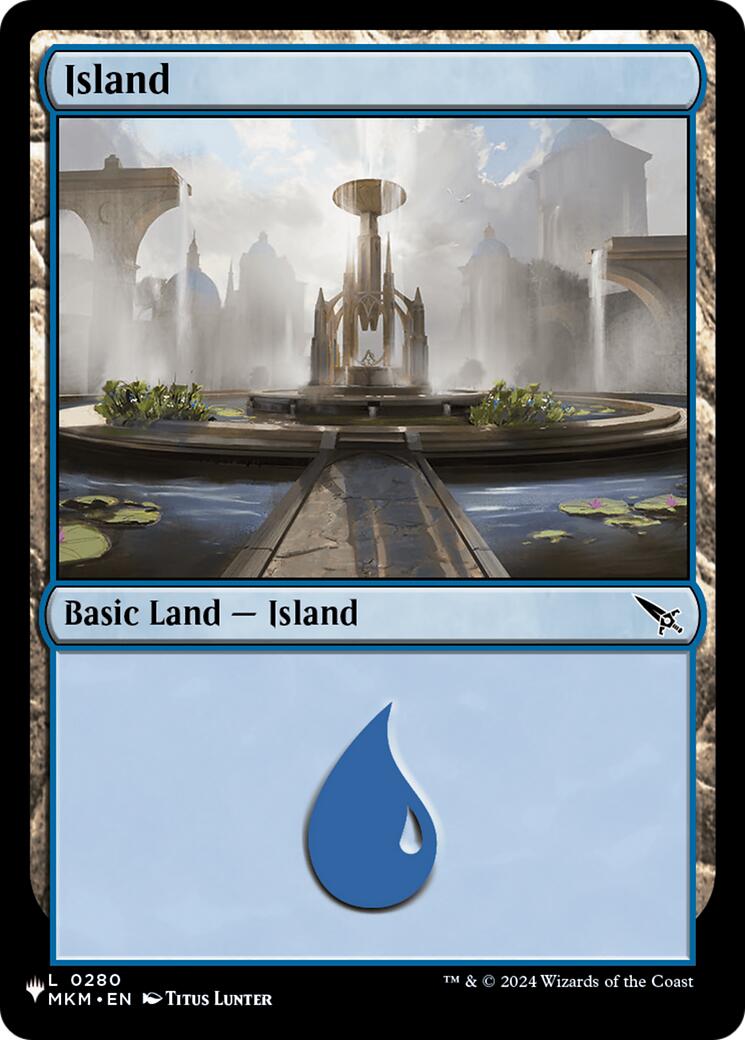 Island (MKM) [The List] | Cards and Coasters CA