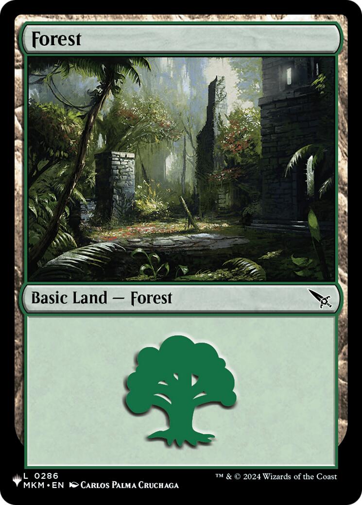 Forest (MKM) [The List] | Cards and Coasters CA
