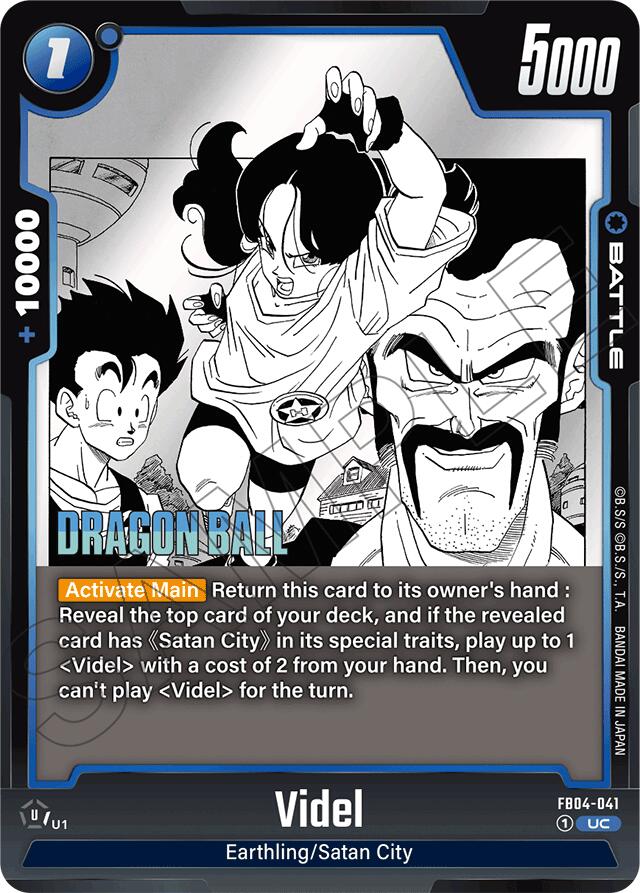 Videl [Manga Booster 01] | Cards and Coasters CA