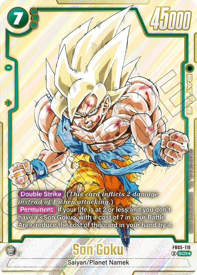 Son Goku (FB05-119) [Manga Booster 01] | Cards and Coasters CA