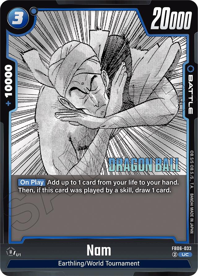 Nam [Manga Booster 01] | Cards and Coasters CA