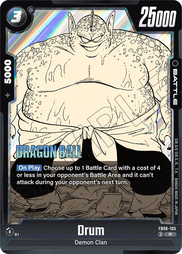 Drum [Manga Booster 01] | Cards and Coasters CA