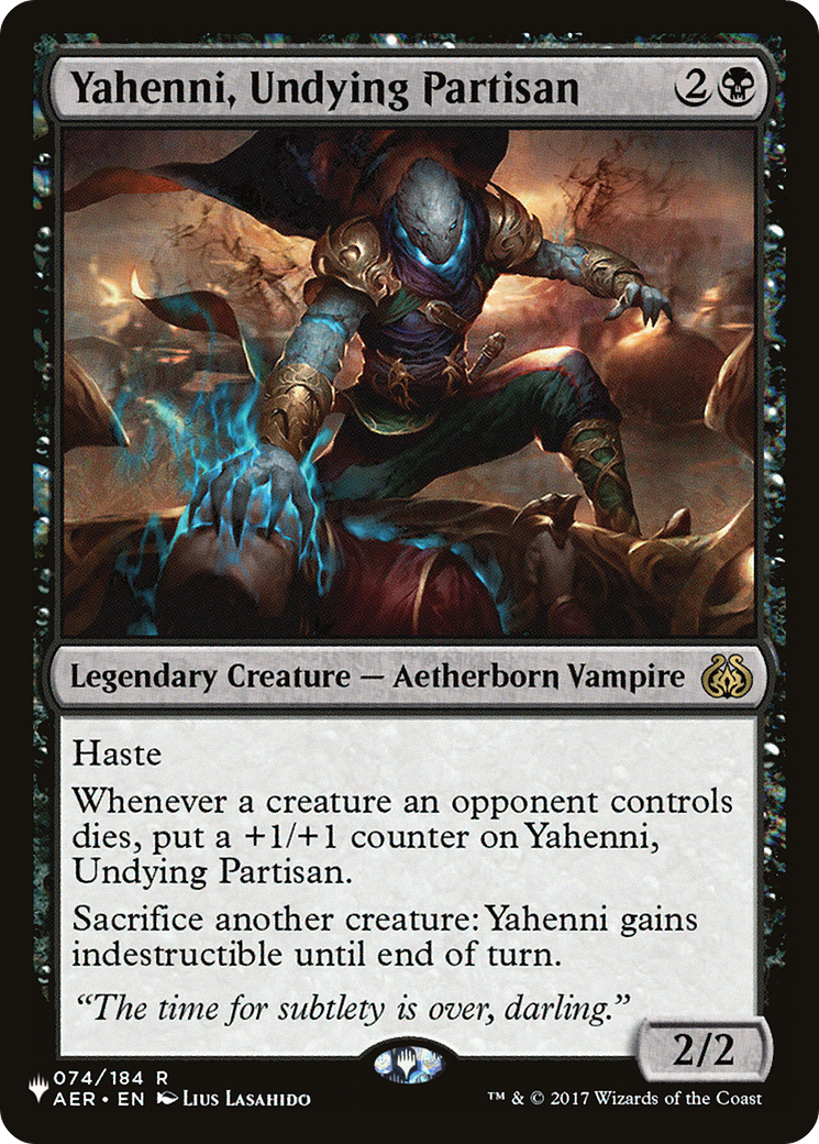 Yahenni, Undying Partisan [The List] | Cards and Coasters CA