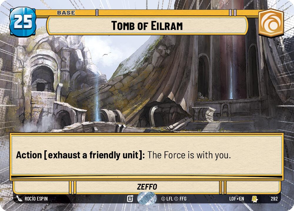 Tomb of Eilram (292) (Hyperspace) (292) [Legends of the Force] | Cards and Coasters CA