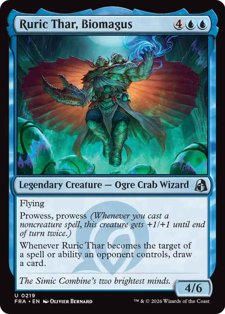 Ruric Thar, Biomagus [Reality Fracture] | Cards and Coasters CA