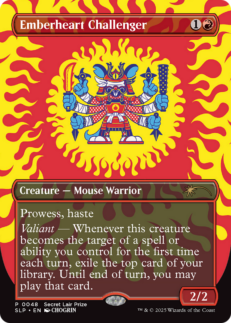 Emberheart Challenger [Secret Lair Showdown] | Cards and Coasters CA