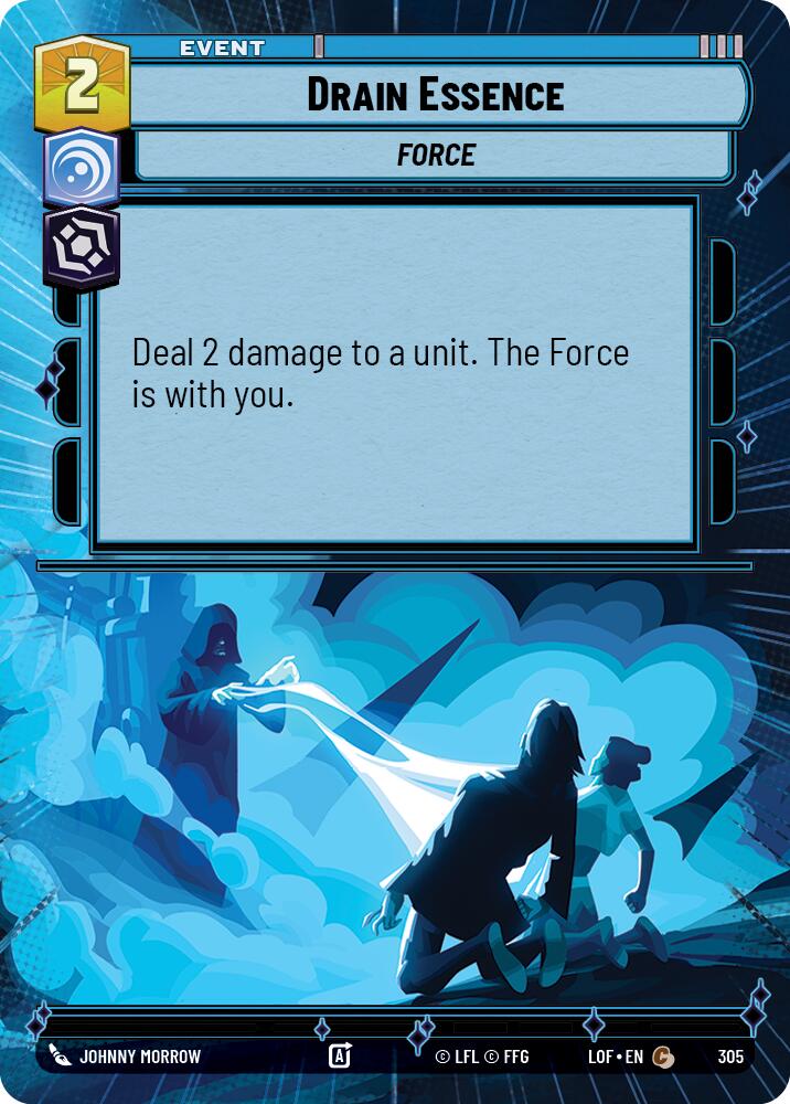 Drain Essence (305) (Hyperspace) (305) [Legends of the Force] | Cards and Coasters CA