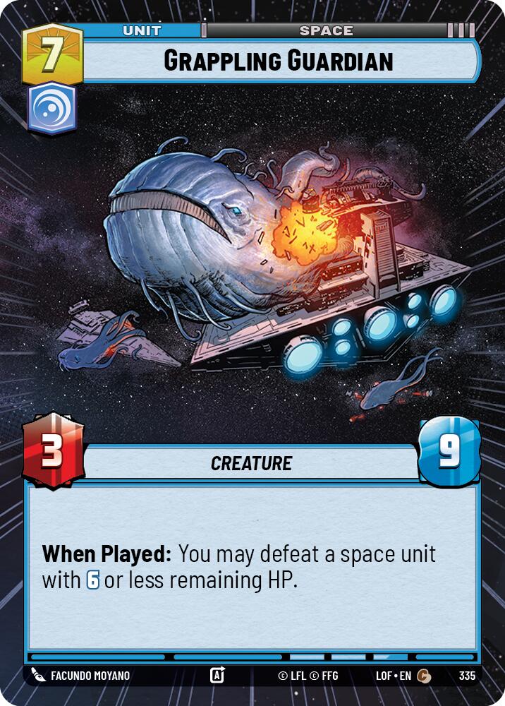 Grappling Guardian (335) (Hyperspace) (335) [Legends of the Force] | Cards and Coasters CA