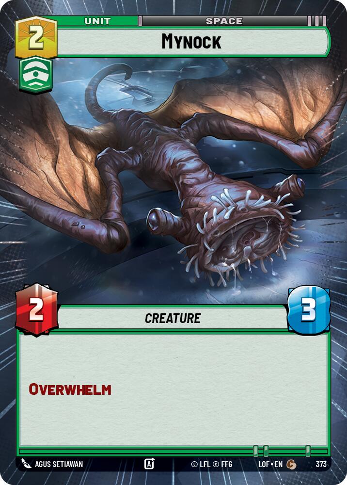 Mynock (373) (Hyperspace) (373) [Legends of the Force] | Cards and Coasters CA