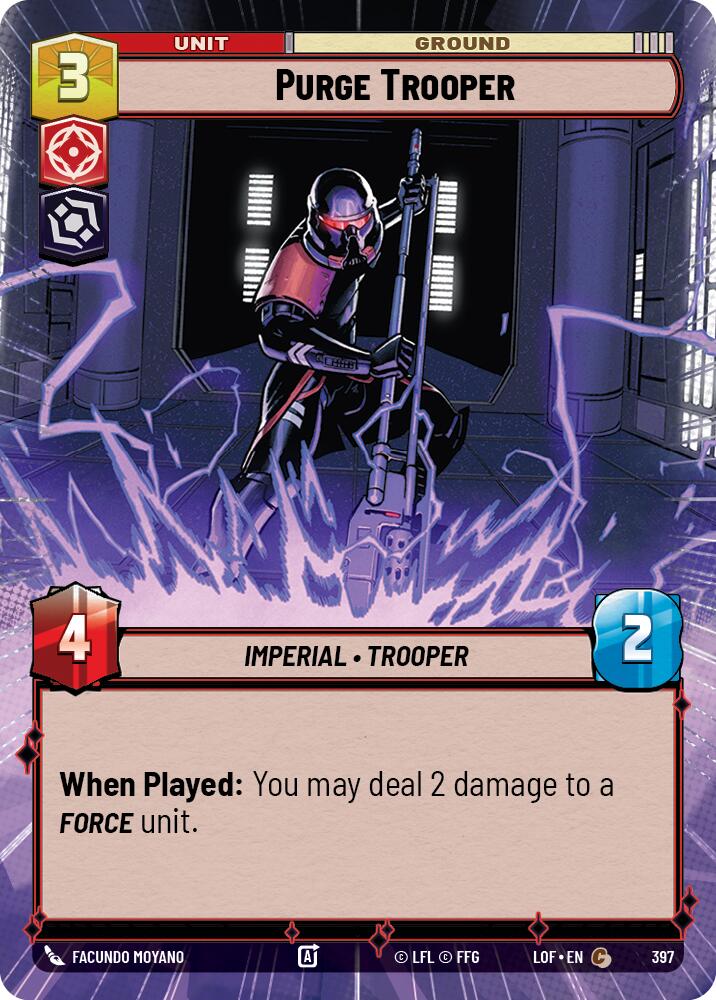 Purge Trooper (397) (Hyperspace) (397) [Legends of the Force] | Cards and Coasters CA