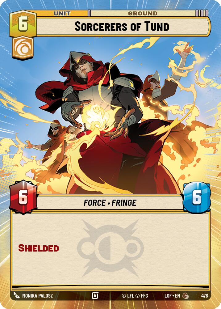 Sorcerers of Tund (478) (Hyperspace) (478) [Legends of the Force] | Cards and Coasters CA