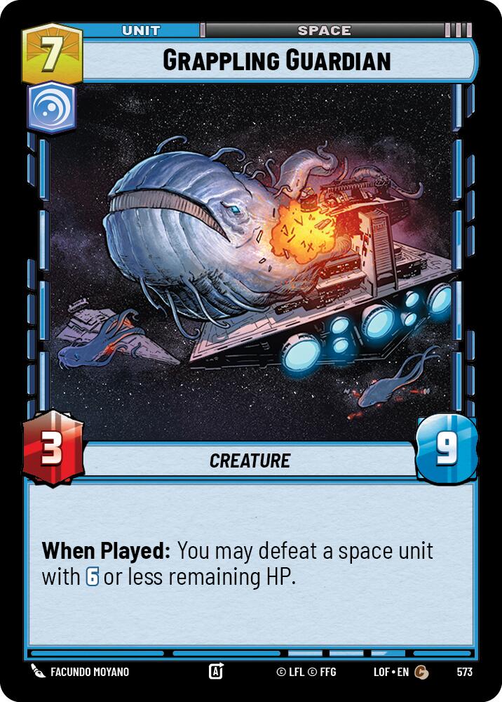 Grappling Guardian (573) (Foil) (573) [Legends of the Force] | Cards and Coasters CA