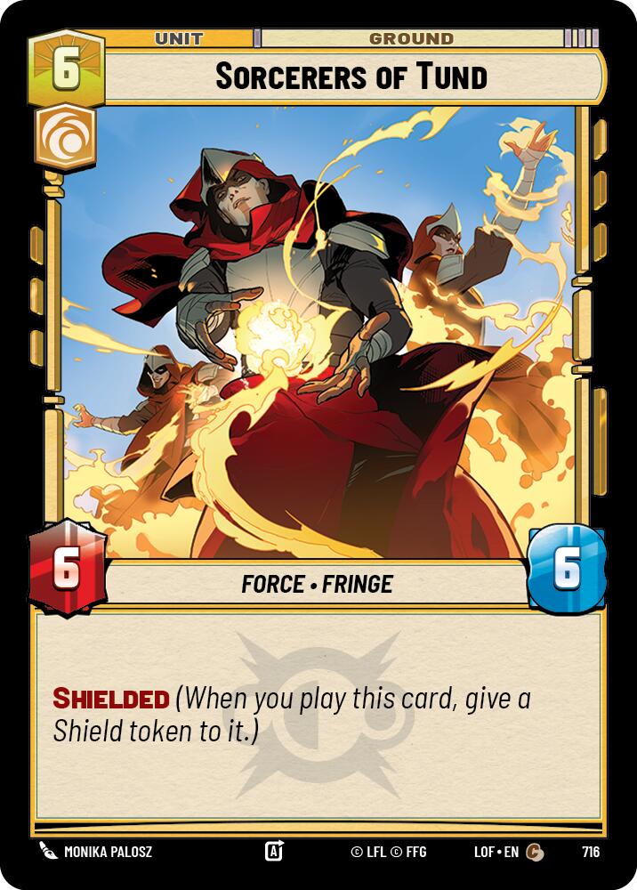 Sorcerers of Tund (716) (Foil) (716) [Legends of the Force] | Cards and Coasters CA