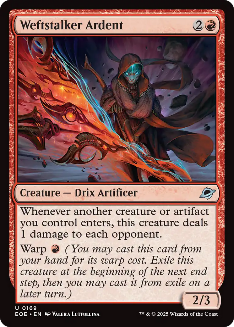 Weftstalker Ardent [Edge of Eternities] | Cards and Coasters CA
