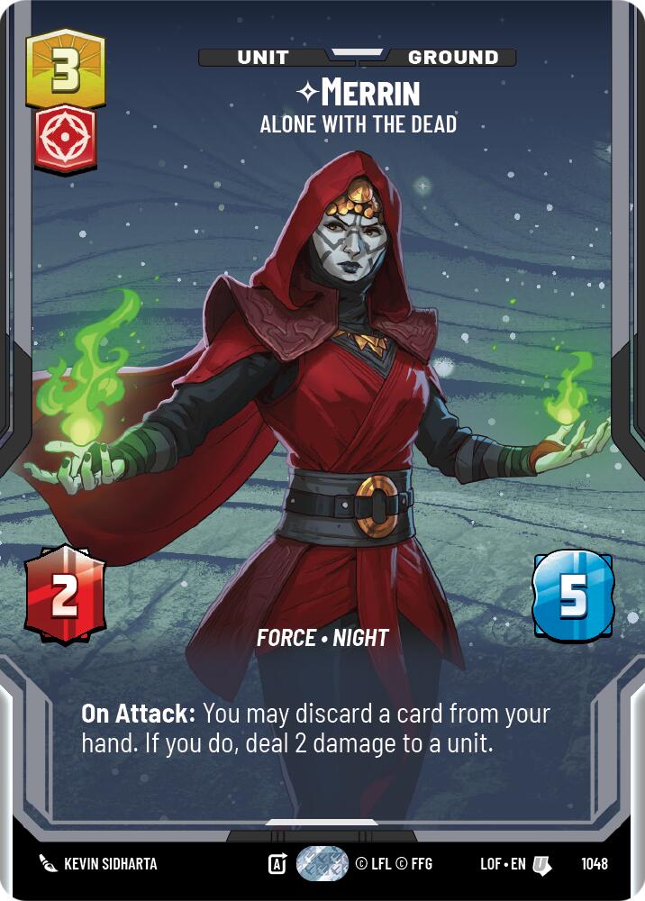Merrin - Alone with the Dead (1048) (Prestige) (1048) [Legends of the Force] | Cards and Coasters CA
