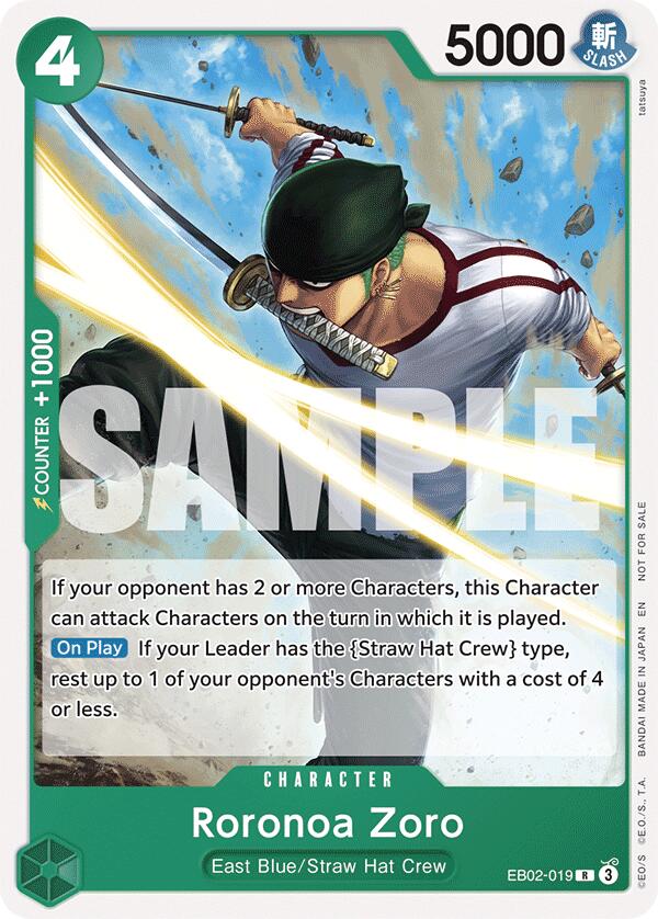 Roronoa Zoro (Tournament Pack 2025 Vol. 3) [One Piece Promotion Cards] | Cards and Coasters CA