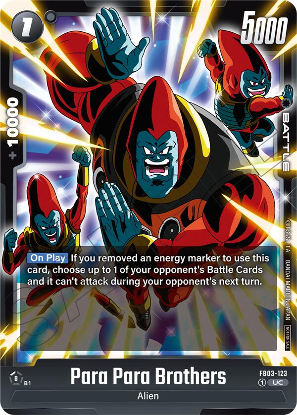 Para Para Brothers (Limited Pack 02) [Fusion World Tournament Cards] | Cards and Coasters CA