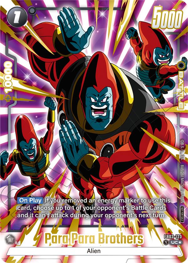 Para Para Brothers (Limited Pack 02) (Alternate Art) [Fusion World Tournament Cards] | Cards and Coasters CA