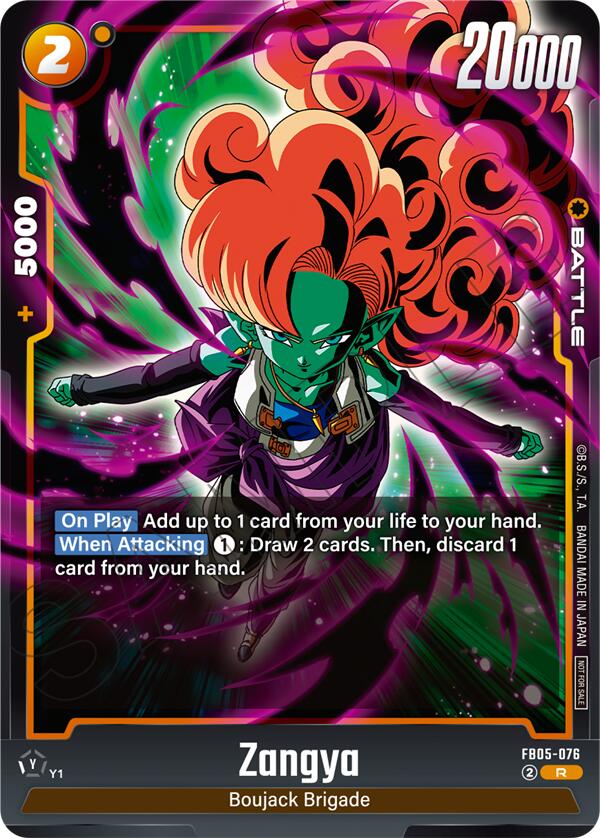 Zangya (Limited Pack 02) [Fusion World Tournament Cards] | Cards and Coasters CA