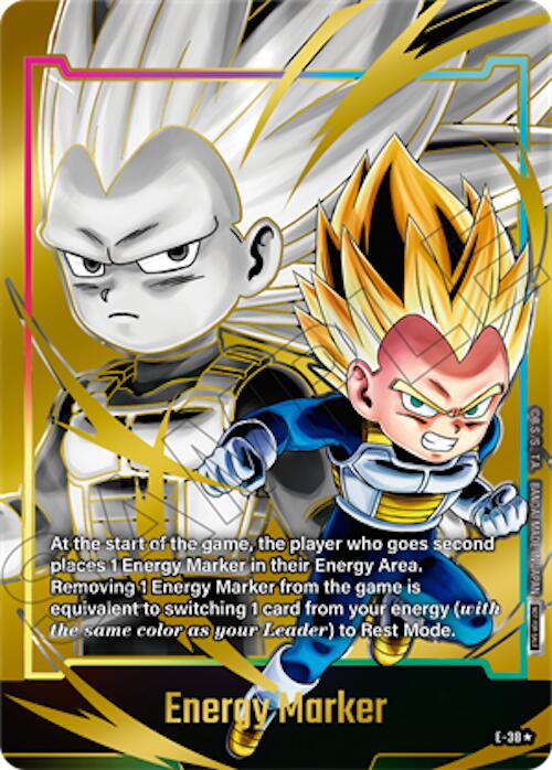 Energy Marker (E-38 Gold) [Fusion World Energy Markers] | Cards and Coasters CA