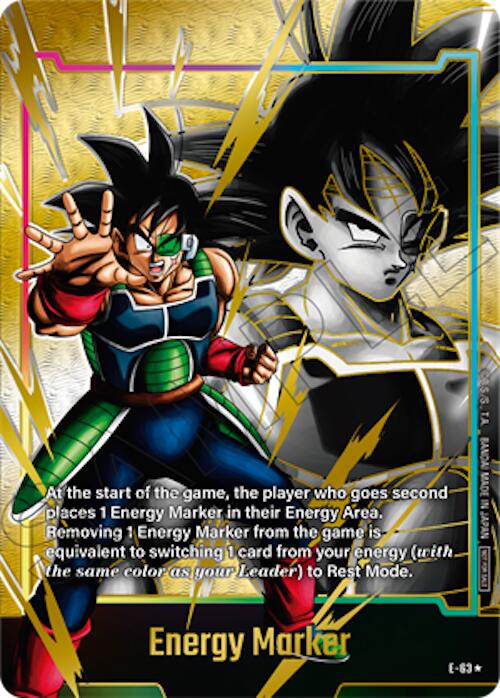 Energy Marker (E-63 Gold) [Fusion World Energy Markers] | Cards and Coasters CA
