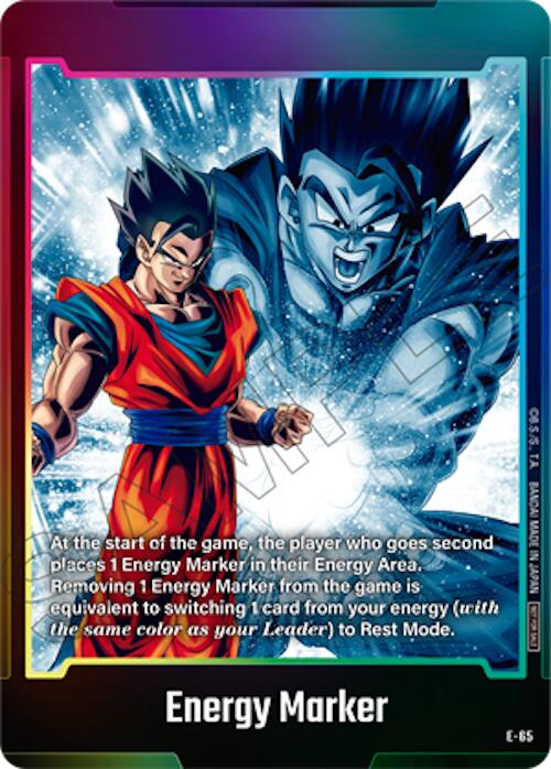 Energy Marker (E-65) [Fusion World Energy Markers] | Cards and Coasters CA