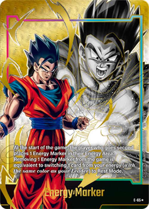 Energy Marker (E-65 Gold) [Fusion World Energy Markers] | Cards and Coasters CA