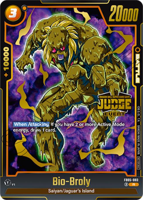 Bio-Broly (Judge Pack 04 - Event) [Fusion World Tournament Cards] | Cards and Coasters CA