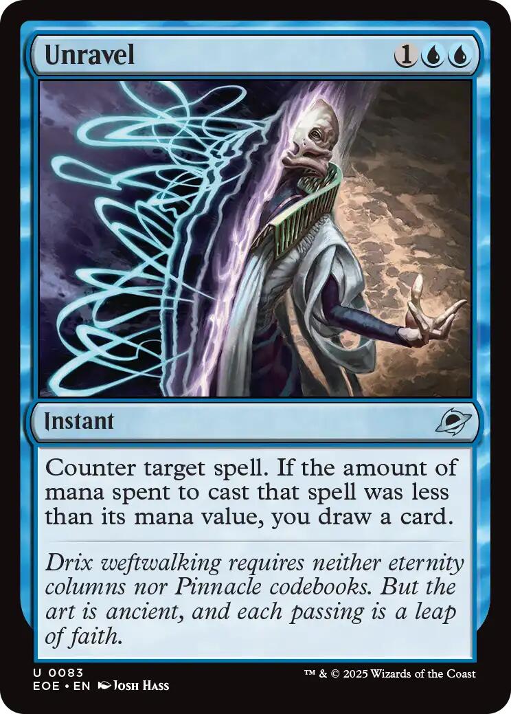 Unravel [Edge of Eternities] | Cards and Coasters CA