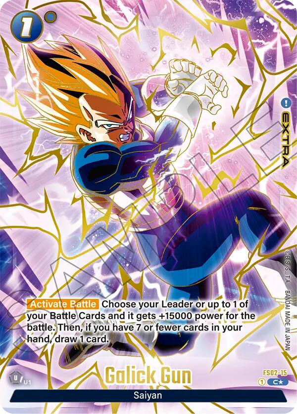 Galick Gun (1st Anniversary Set) [Fusion World Promotion Cards] | Cards and Coasters CA