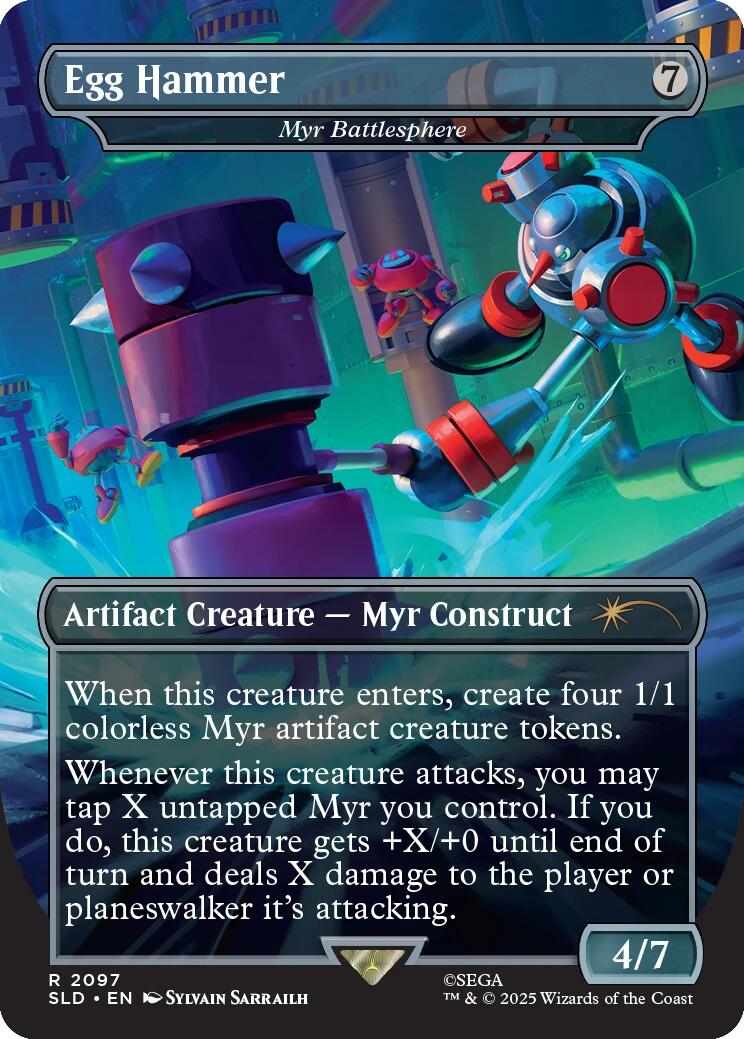 Egg Hammer - Myr Battlesphere [Secret Lair Drop Series] | Cards and Coasters CA