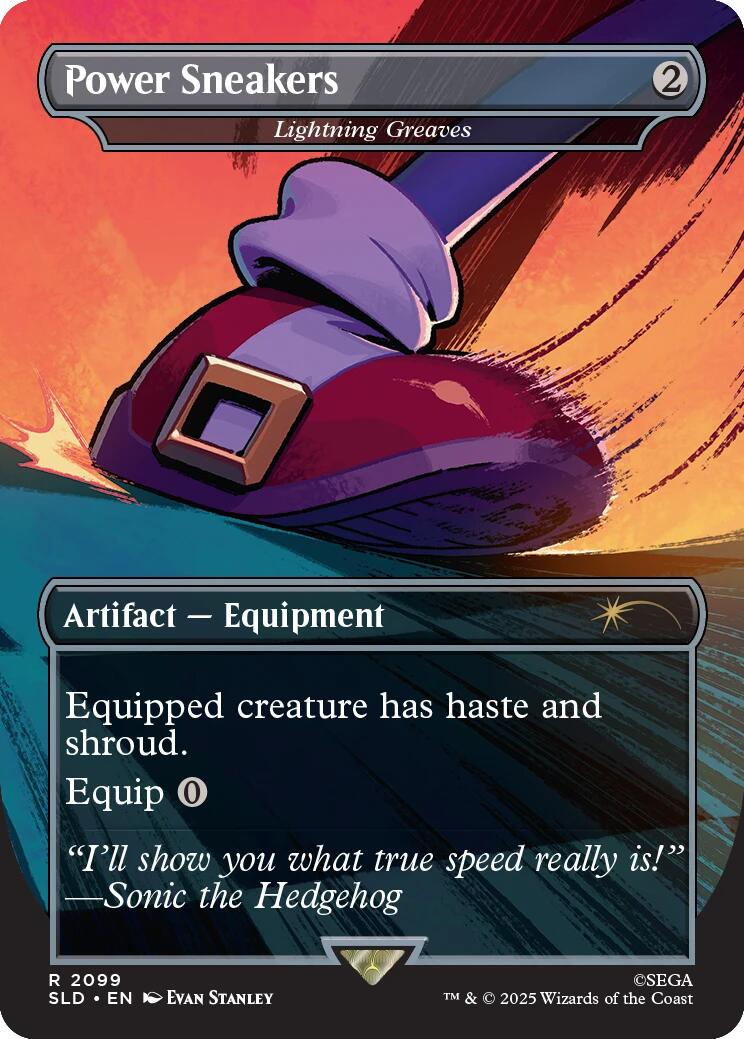 Power Sneakers - Lightning Greaves [Secret Lair Drop Series] | Cards and Coasters CA