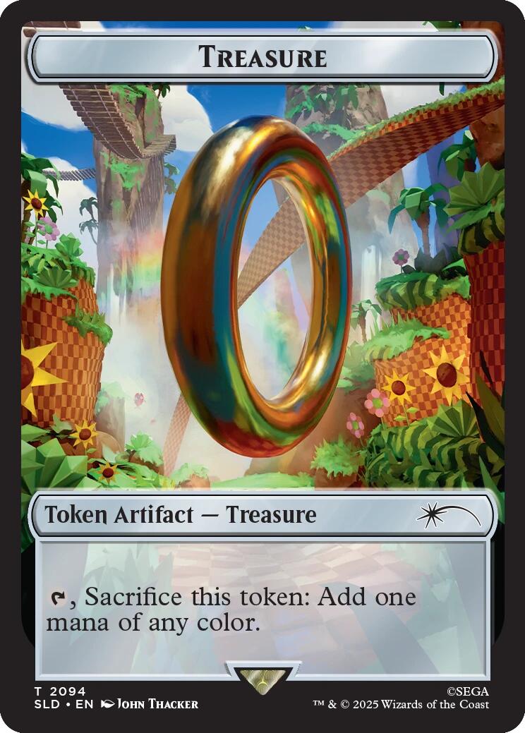 Treasure Token (2094) [Secret Lair Drop Series] | Cards and Coasters CA
