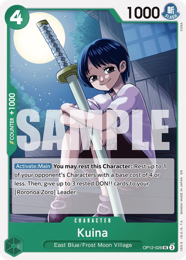 Kuina [Legacy of the Master] | Cards and Coasters CA