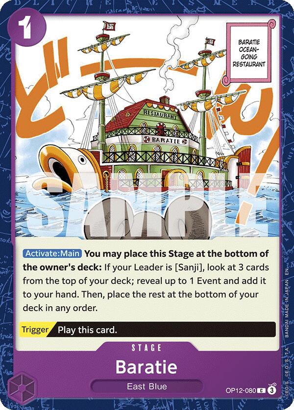 Baratie [Legacy of the Master] | Cards and Coasters CA