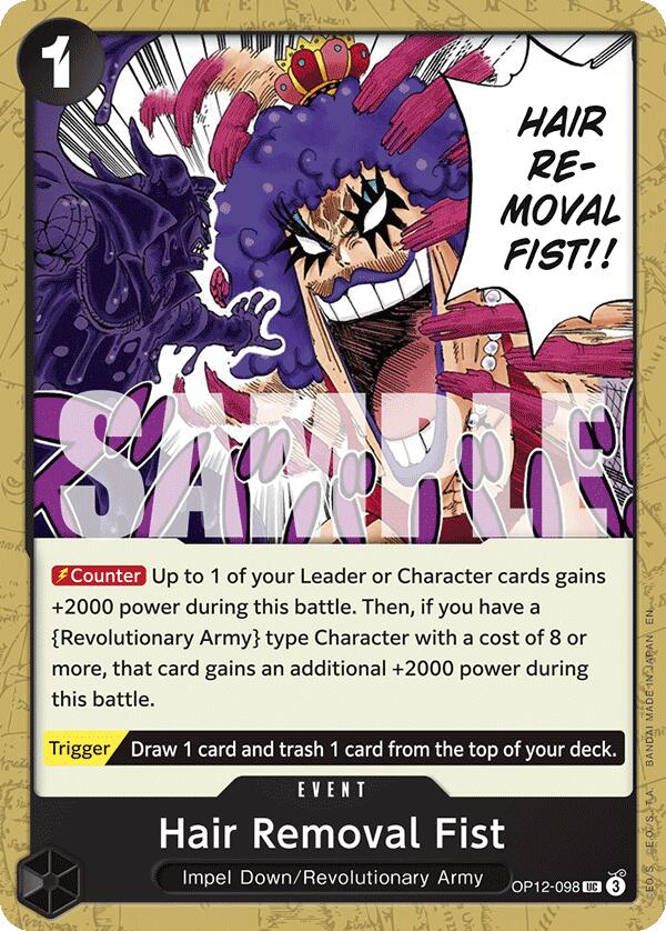 Hair Removal Fist [Legacy of the Master] | Cards and Coasters CA
