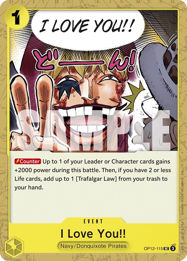 I Love You!! [Legacy of the Master] | Cards and Coasters CA