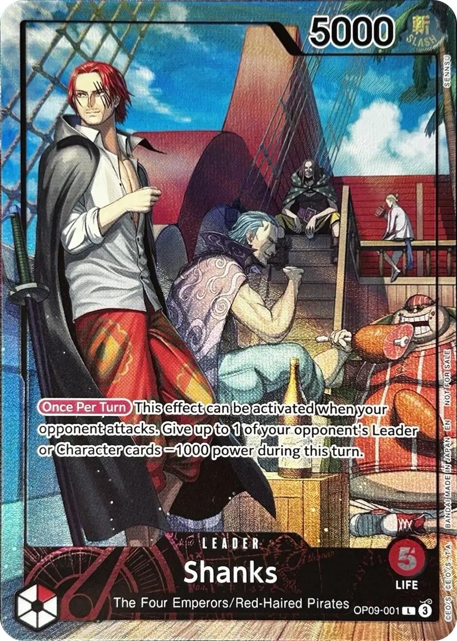 Shanks (2025 PSA Magazine Promo) [One Piece Promotion Cards] | Cards and Coasters CA