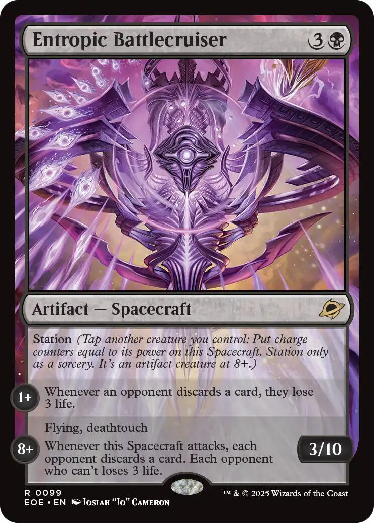 Entropic Battlecruiser [Edge of Eternities] | Cards and Coasters CA