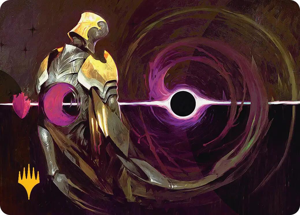 Gravkill Art Card (Gold-Stamped Planeswalker Symbol) [Edge of Eternities Art Series] | Cards and Coasters CA