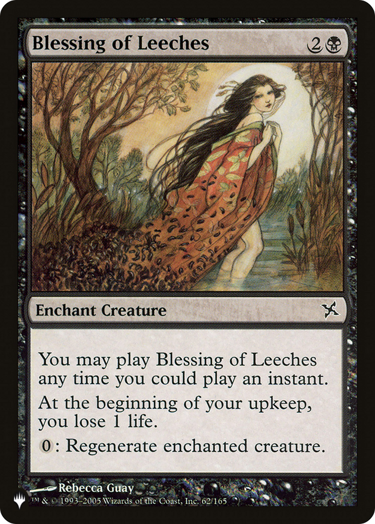 Blessing of Leeches [The List Reprints] | Cards and Coasters CA