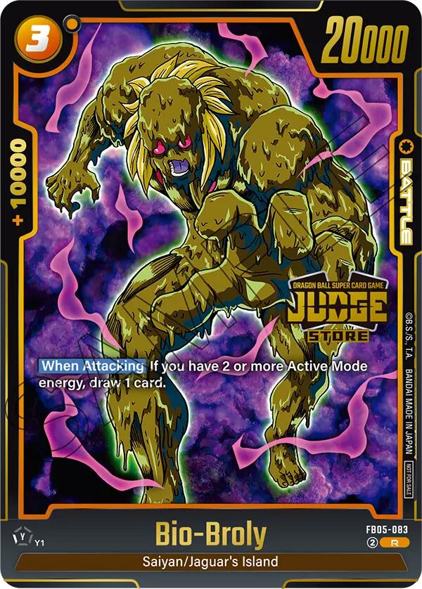 Bio-Broly (Judge Pack 04 - Store Judge) [Fusion World Tournament Cards] | Cards and Coasters CA