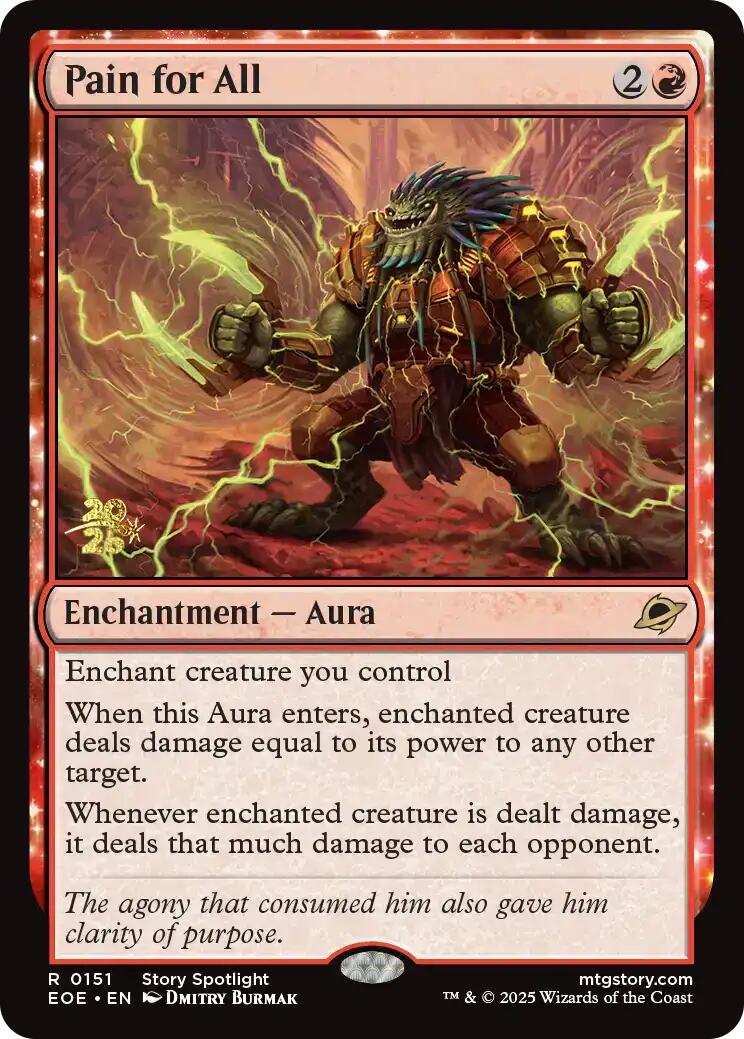 Pain for All [Edge of Eternities Prerelease Promos] | Cards and Coasters CA