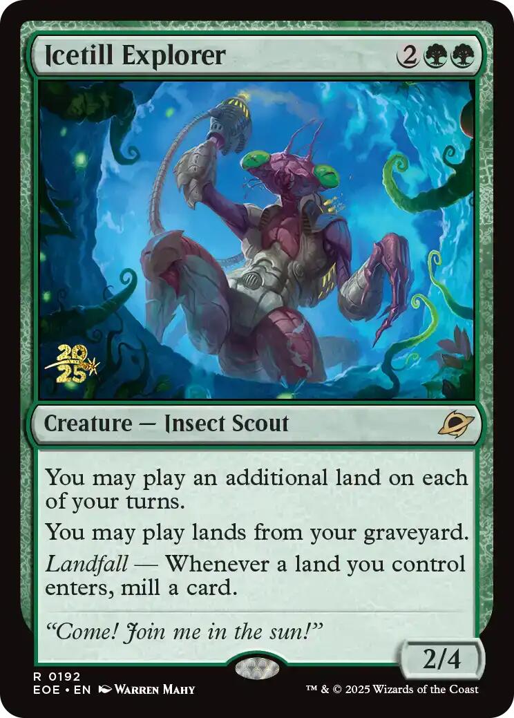Icetill Explorer [Edge of Eternities Prerelease Promos] | Cards and Coasters CA