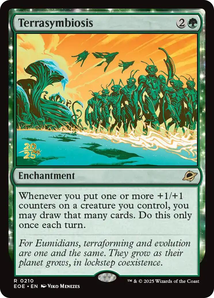 Terrasymbiosis [Edge of Eternities Prerelease Promos] | Cards and Coasters CA