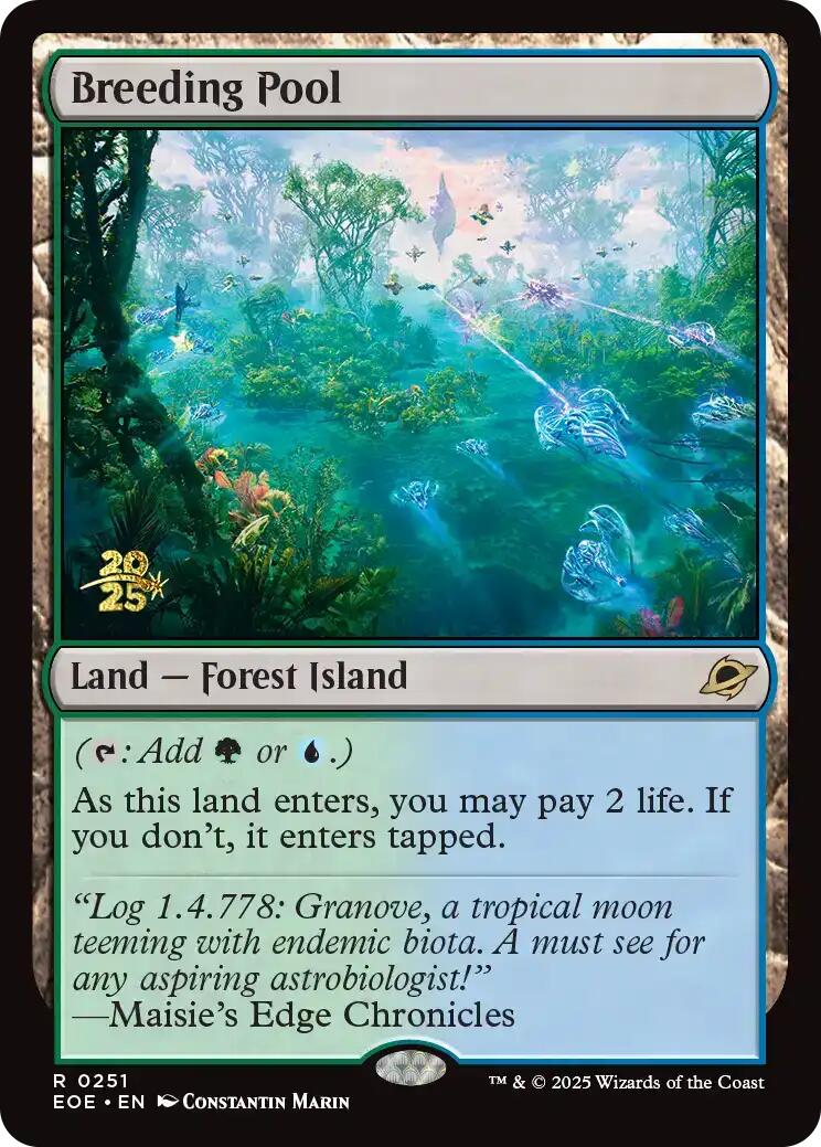 Breeding Pool [Edge of Eternities Prerelease Promos] | Cards and Coasters CA