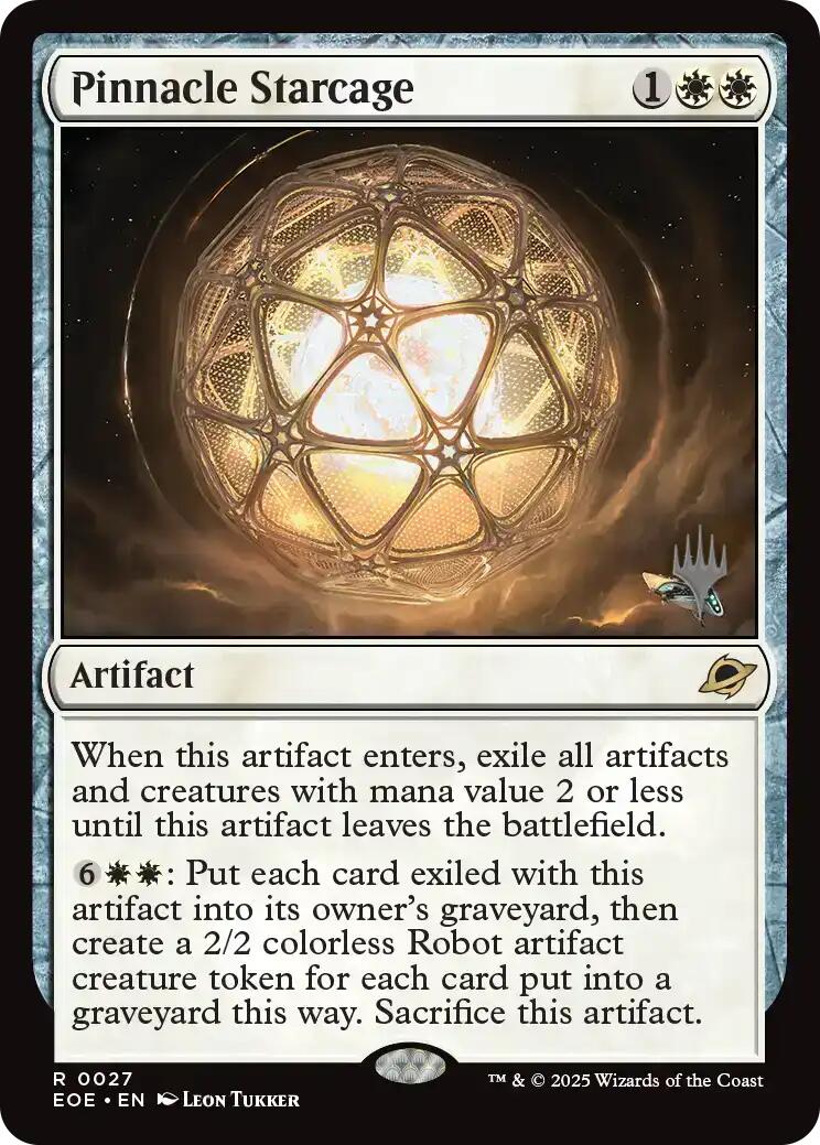 Pinnacle Starcage [Edge of Eternities Promo Pack] | Cards and Coasters CA