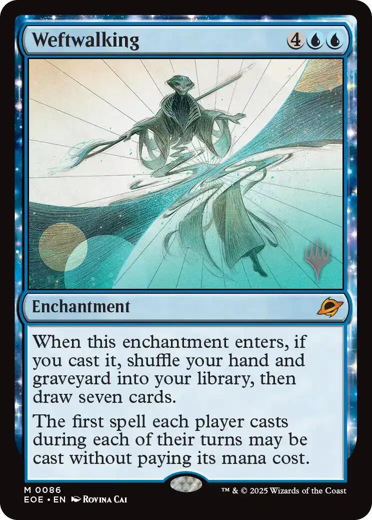 Weftwalking [Edge of Eternities Promo Pack] | Cards and Coasters CA